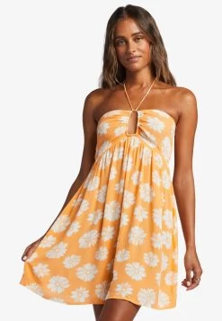 Billabong Happy Hour - Robe De Jour - Orange Peel
