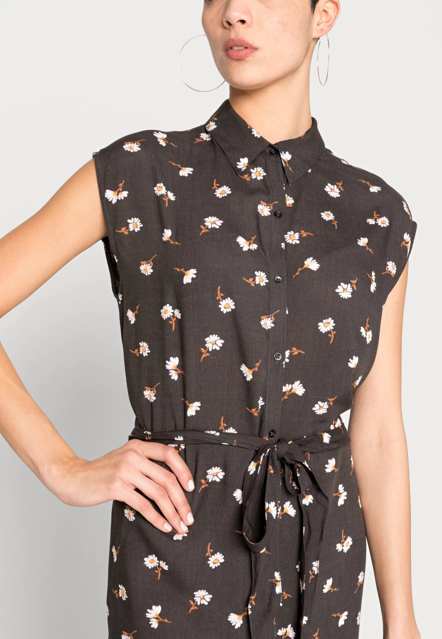 Billabong Little Flirt - Robe Chemise - Off Black – Image 5