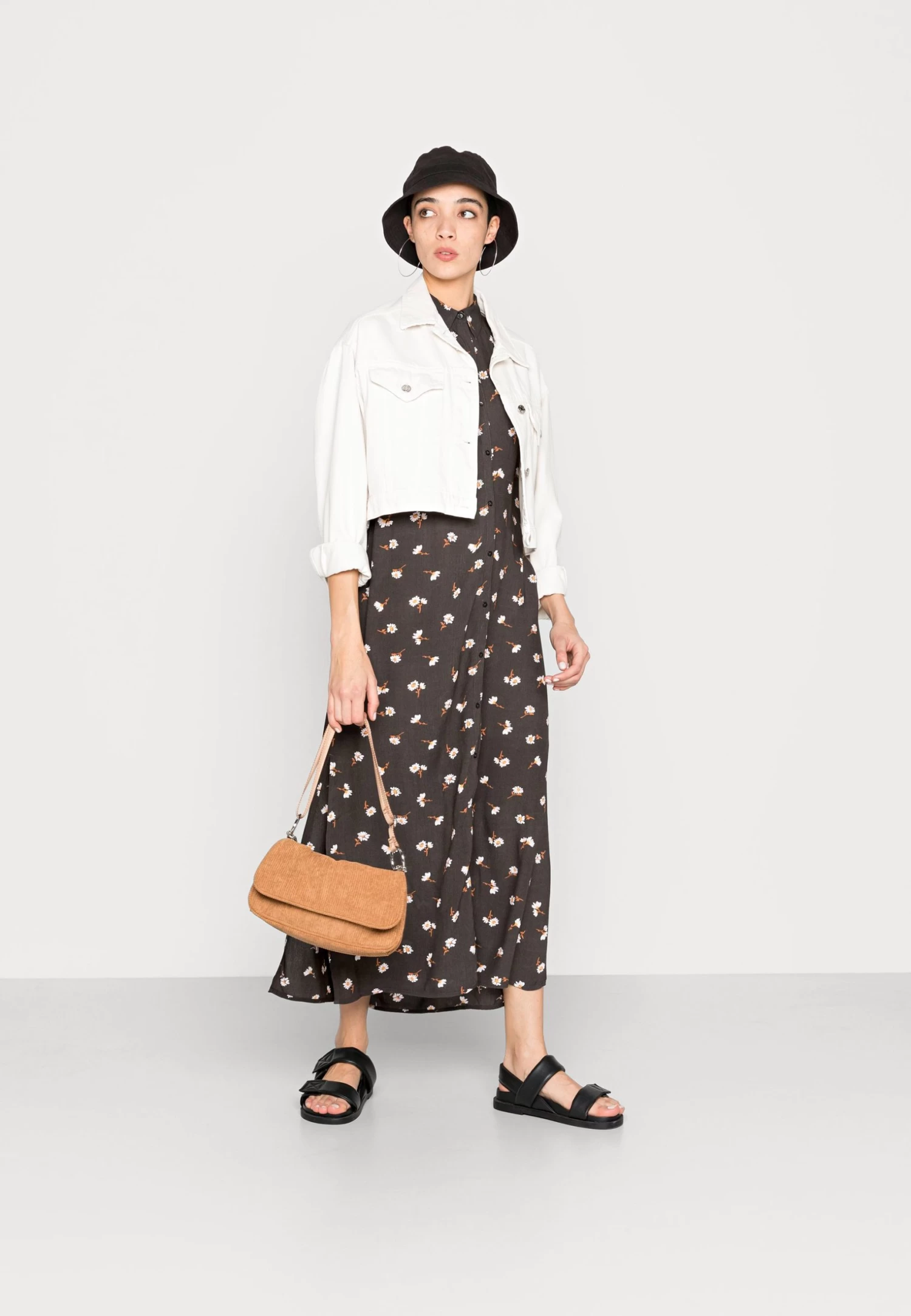 Billabong Little Flirt - Robe Chemise - Off Black – Image 2