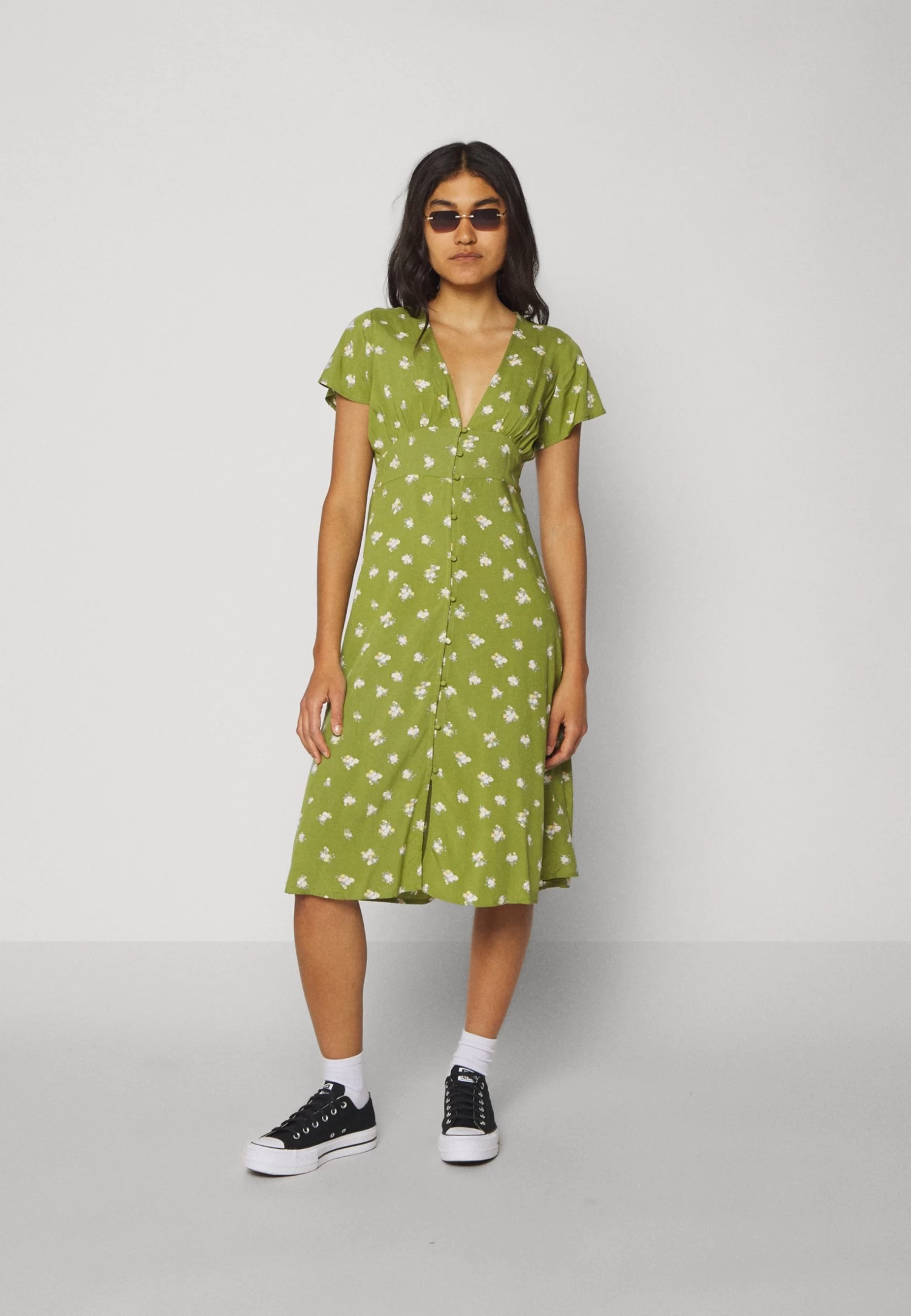 Billabong Pretty - Robe De Jour - Green – Image 5