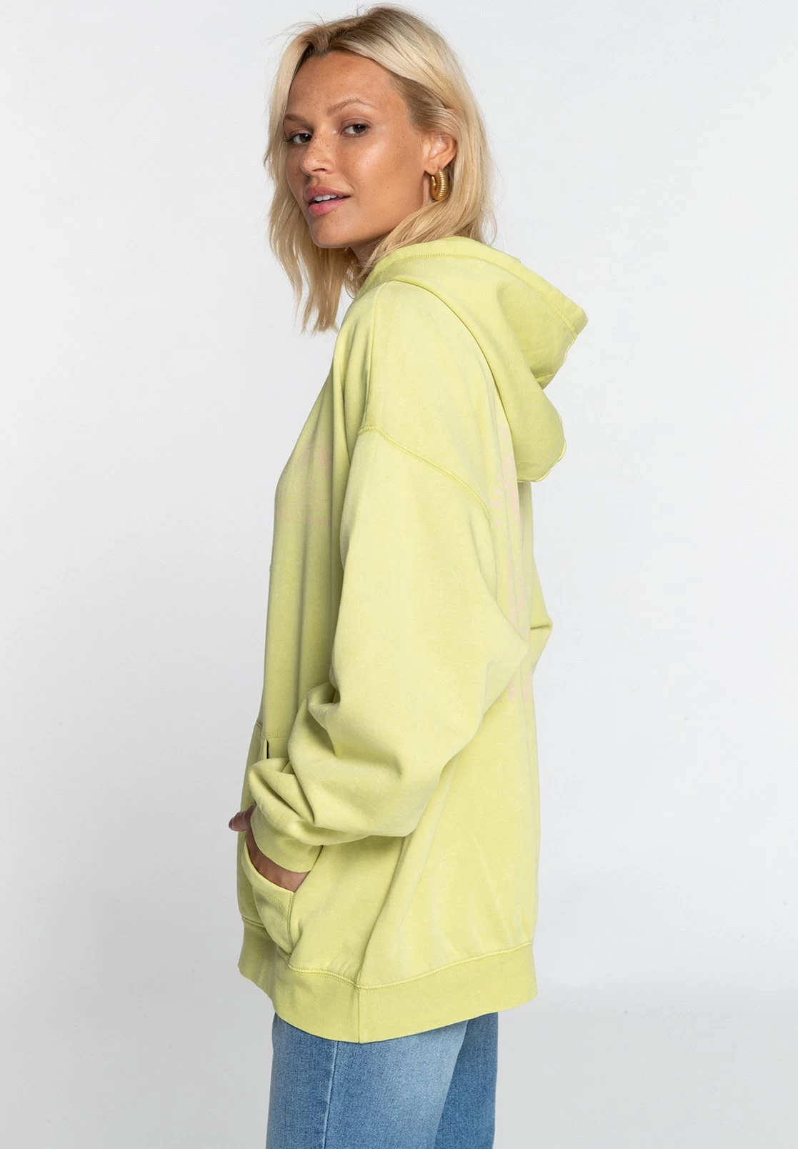 Billabong Under Your Kiss - Sweat À Capuche - Mottled Yellow – Image 5