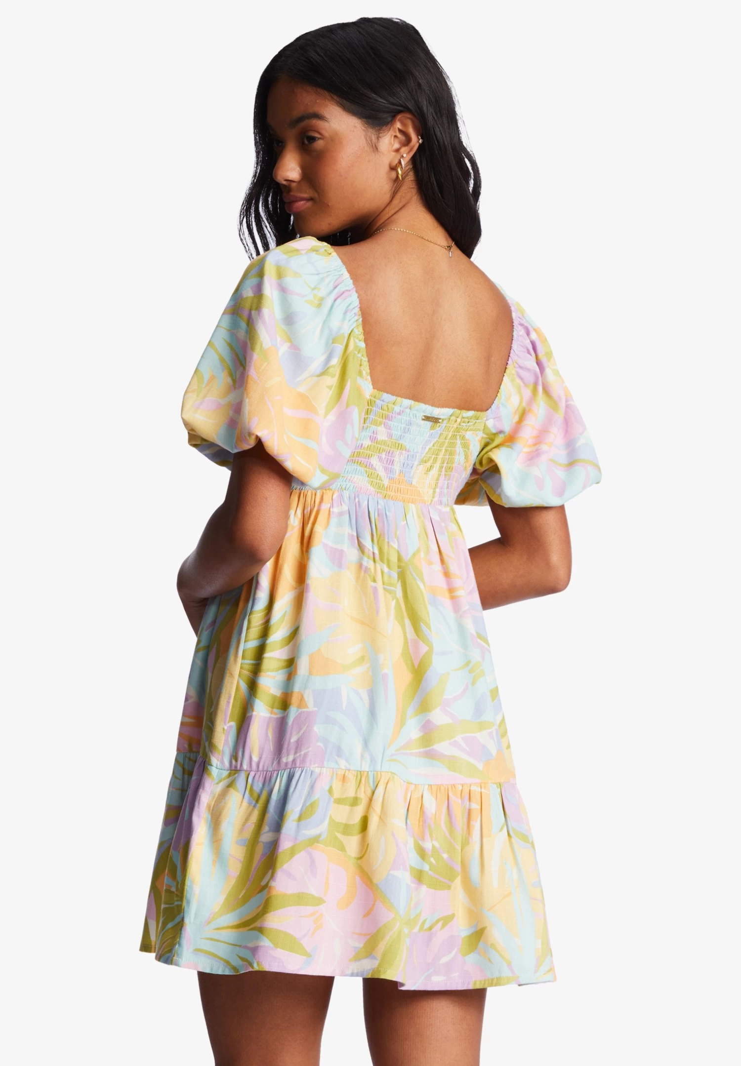 Billabong Be Mine - Robe De Jour - White/Multi – Image 3