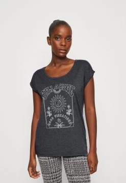 Billabong All Night - T-Shirt Imprimé - Off Black