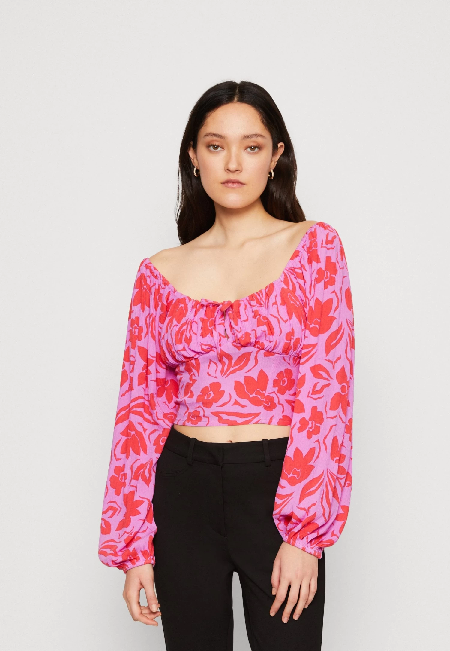 Billabong On Your Mind - Blouse - Bright Orchid