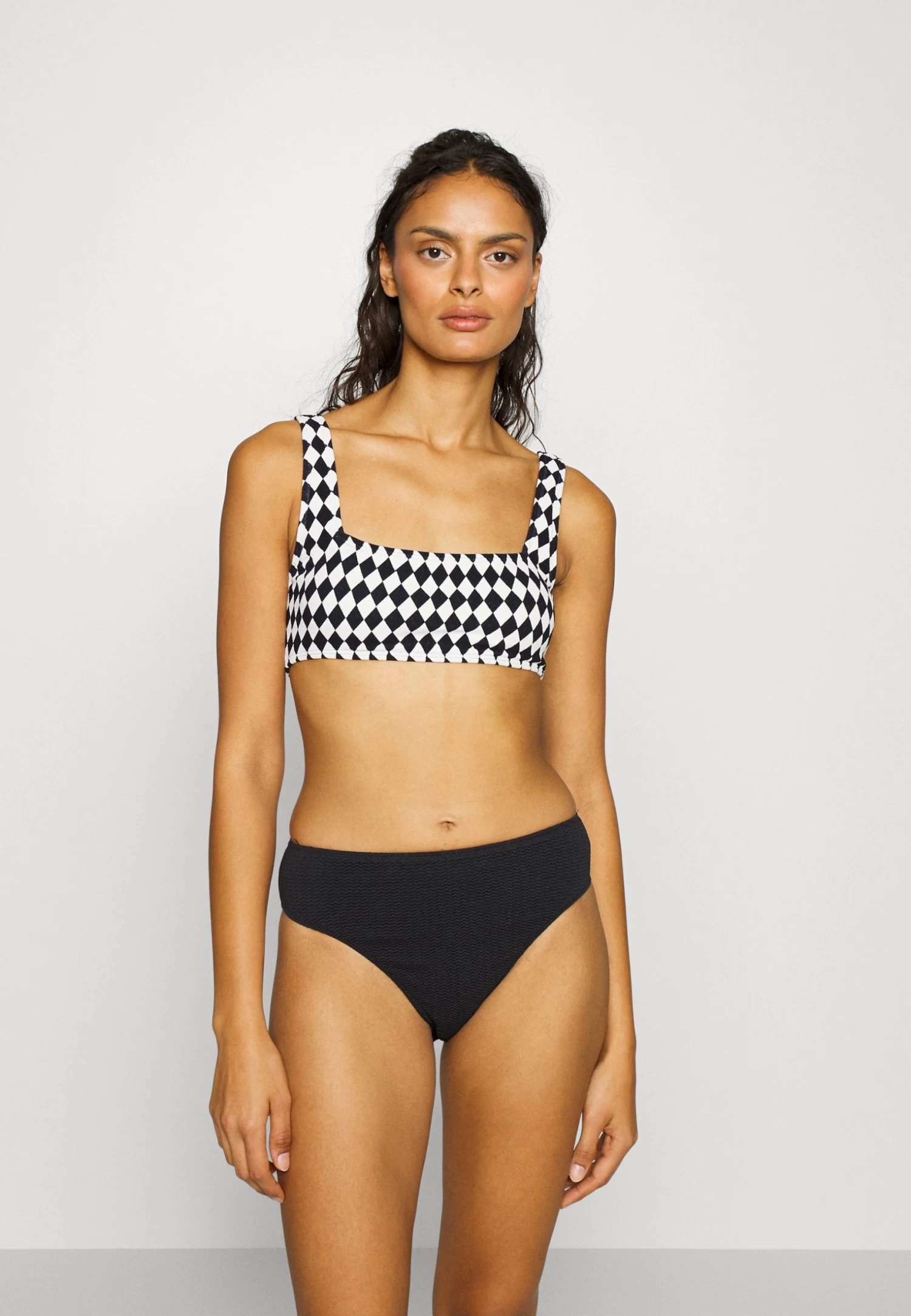 Billabong Diamond Daze Square - Haut De Bikini - Black Pebble – Image 2
