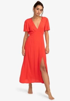 Billabong Jet Set - Robe Longue - Bright Poppy