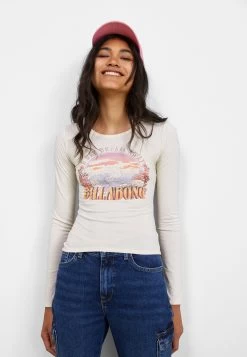 Billabong Day Dream Away Tees Anw - T-Shirt À Manches Longues - Antique White