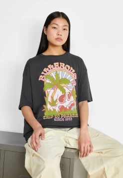 Billabong Paradise Trip Tees - T-Shirt Imprimé - Off Black