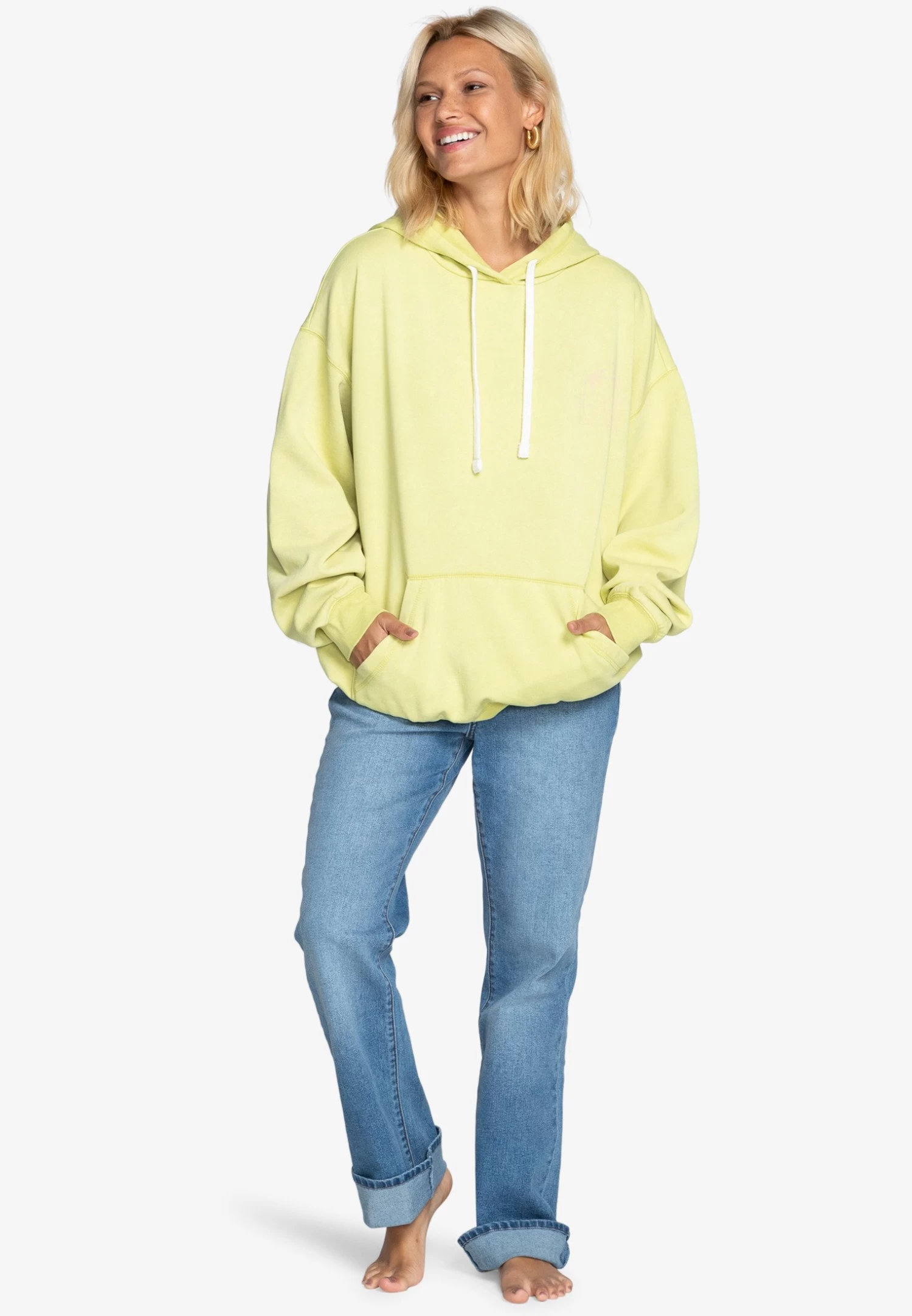 Billabong Under Your Kiss - Sweat À Capuche - Mottled Yellow – Image 2