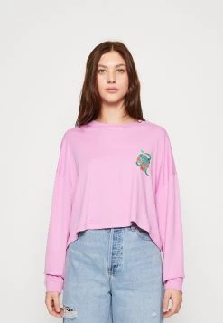 Billabong Beach Boyfriend Crop - T-Shirt À Manches Longues - Bright Orchid
