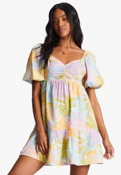 Billabong Be Mine - Robe De Jour - White/Multi