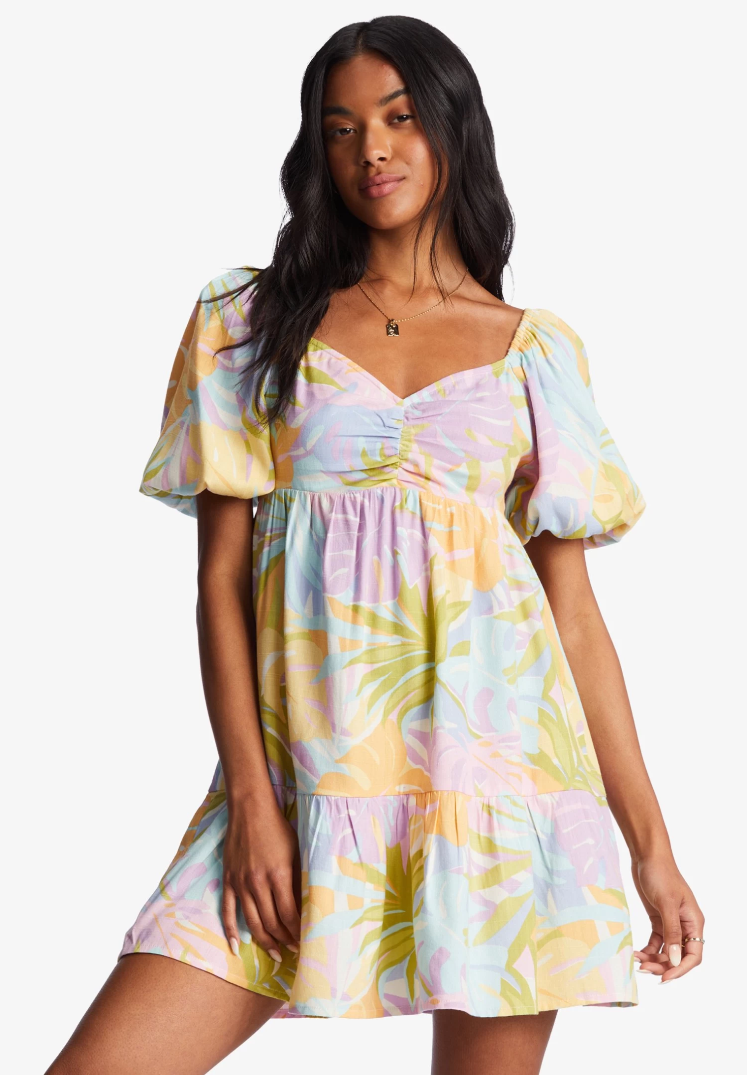 Billabong Be Mine - Robe De Jour - White/Multi