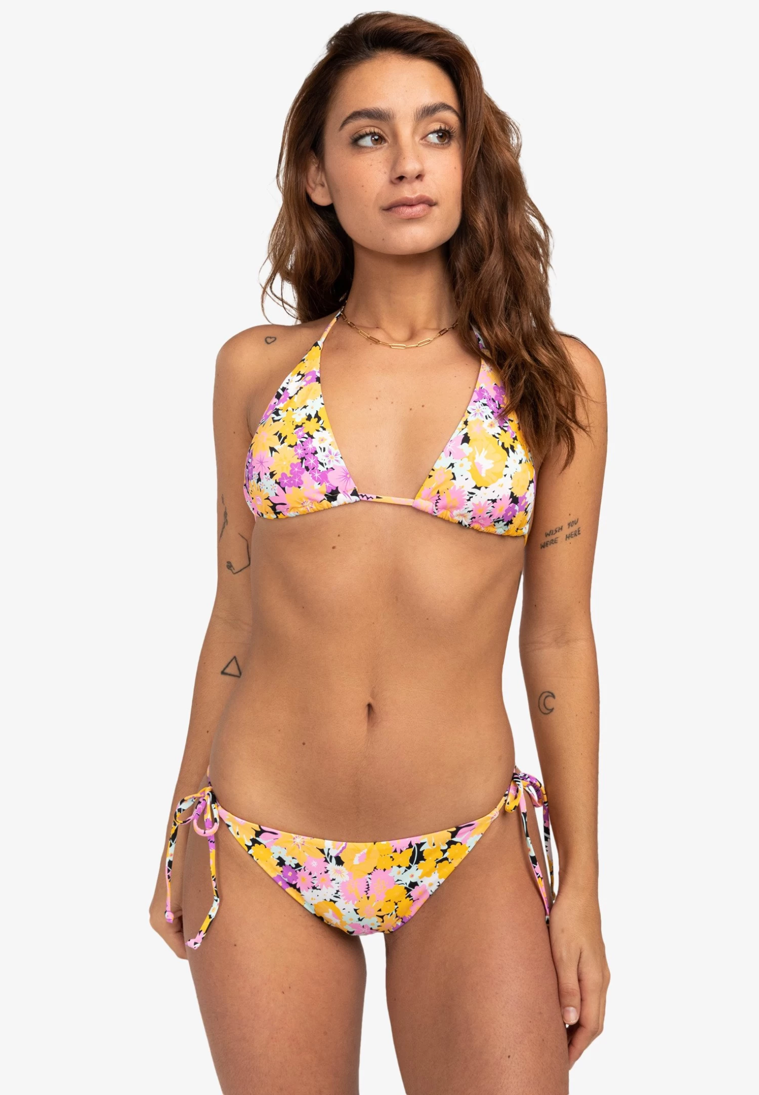 Billabong Sol Searcher Multi Tri - Haut De Bikini - Flowers