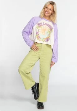 Billabong Beach Boyfriend Png0 - T-Shirt À Manches Longues - Lilac Breeze
