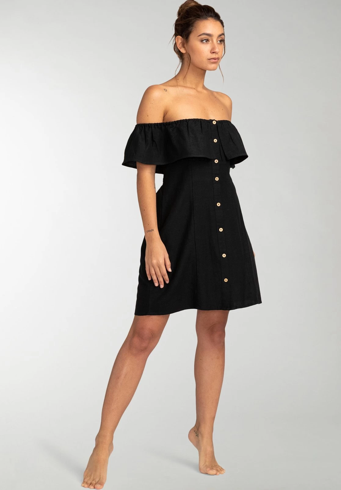 Billabong Sunny Side - Robe De Jour - Black – Image 3
