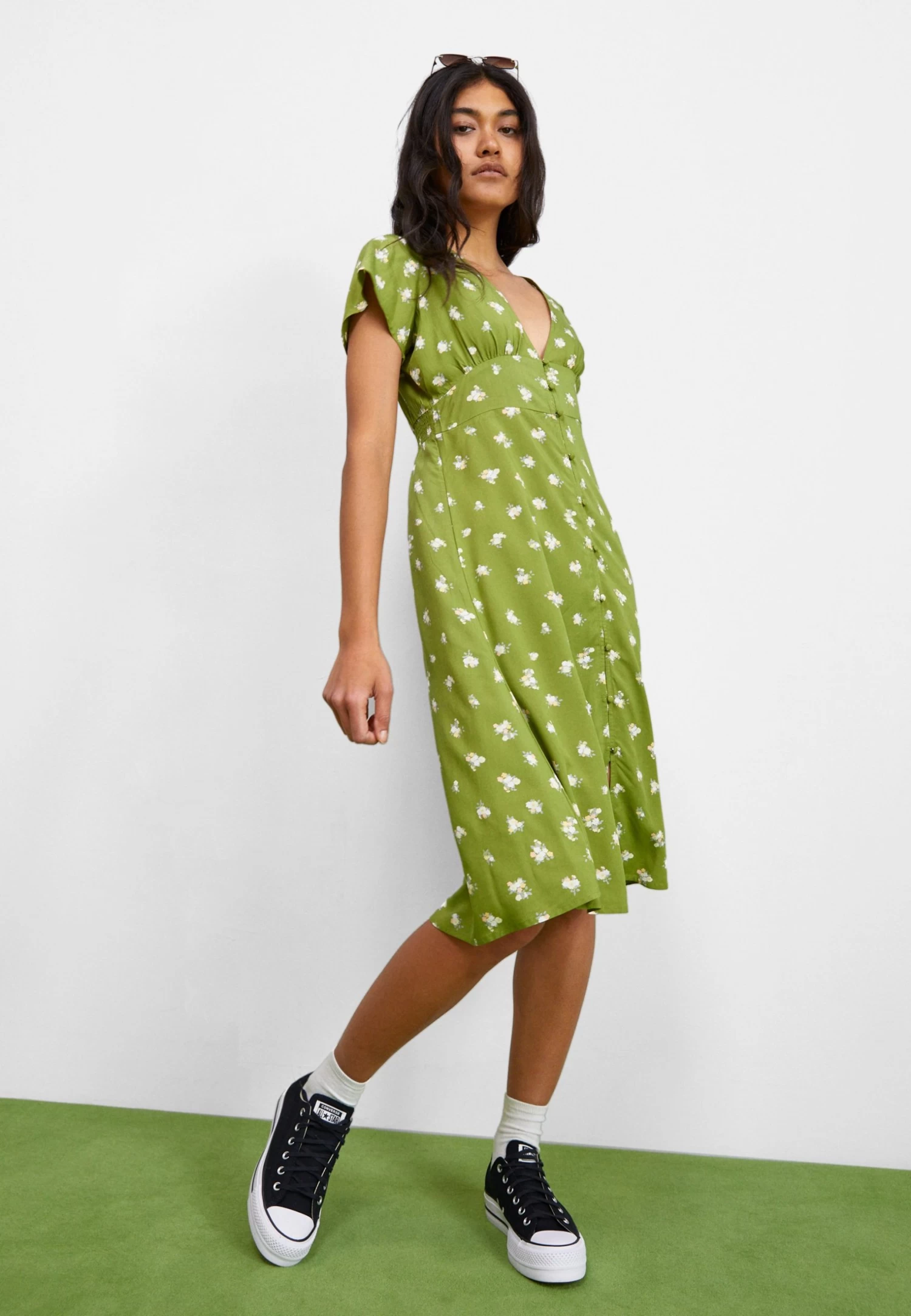 Billabong Pretty - Robe De Jour - Green
