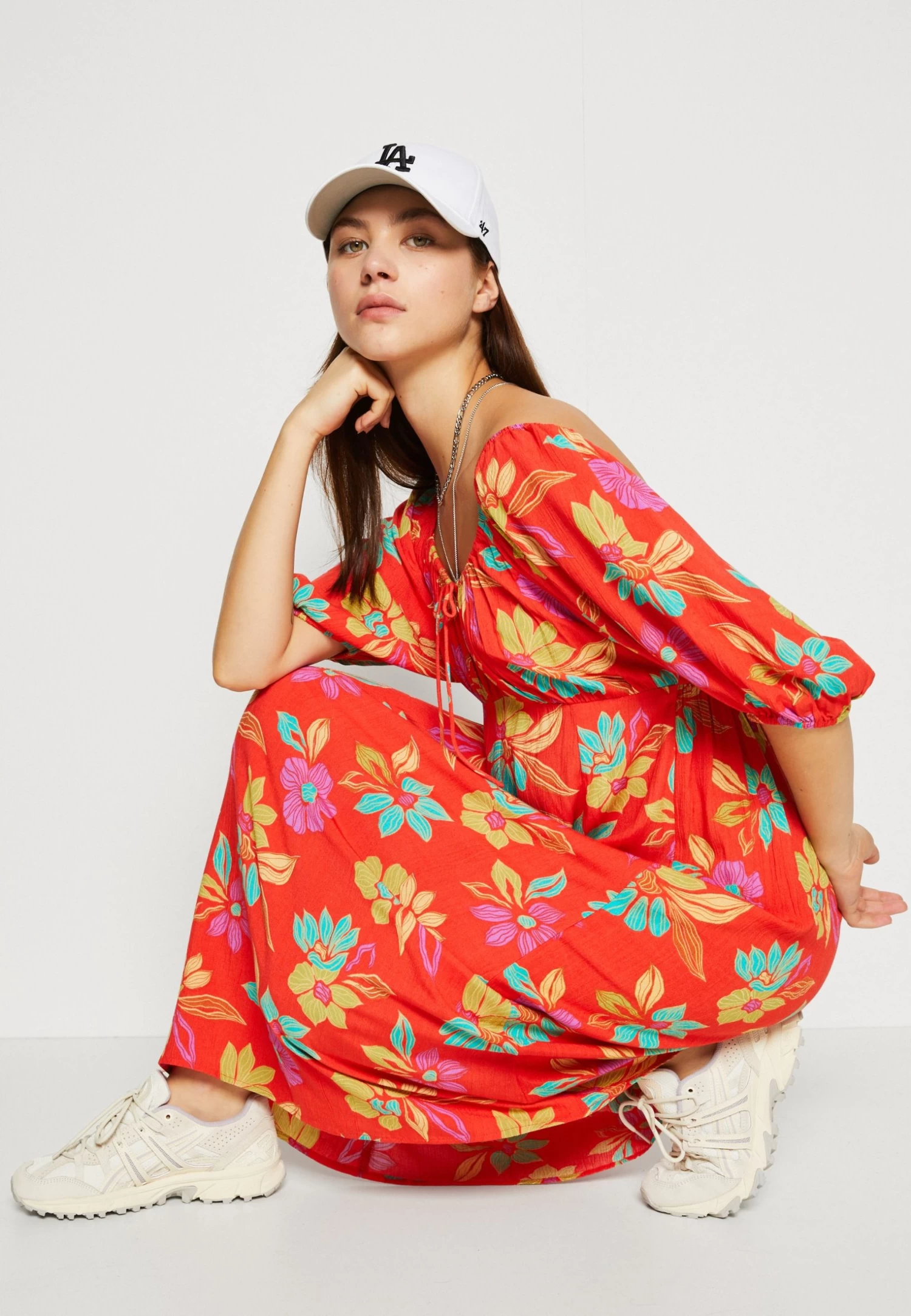 Billabong True Romance - Robe De Jour - Bright Poppy – Image 4