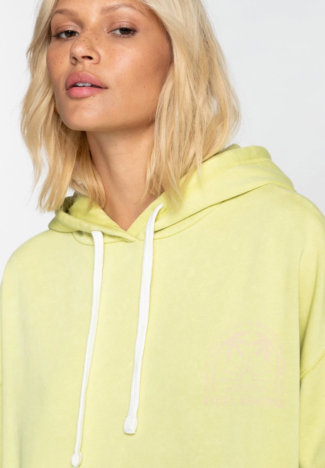 Billabong Under Your Kiss - Sweat À Capuche - Mottled Yellow – Image 4