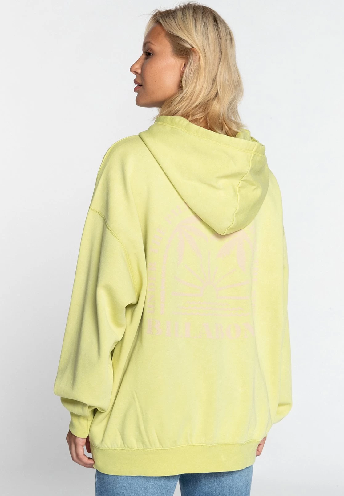 Billabong Under Your Kiss - Sweat À Capuche - Mottled Yellow