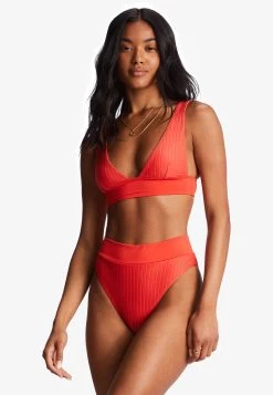 Billabong Up Remi Mit Tiefem Au - Haut De Bikini - Bright Poppy