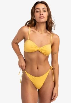 Billabong Sol Searcher Tie Side - Bas De Bikini - Golden Peach