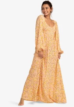 Billabong Love Island - Robe Longue - Peach Punch