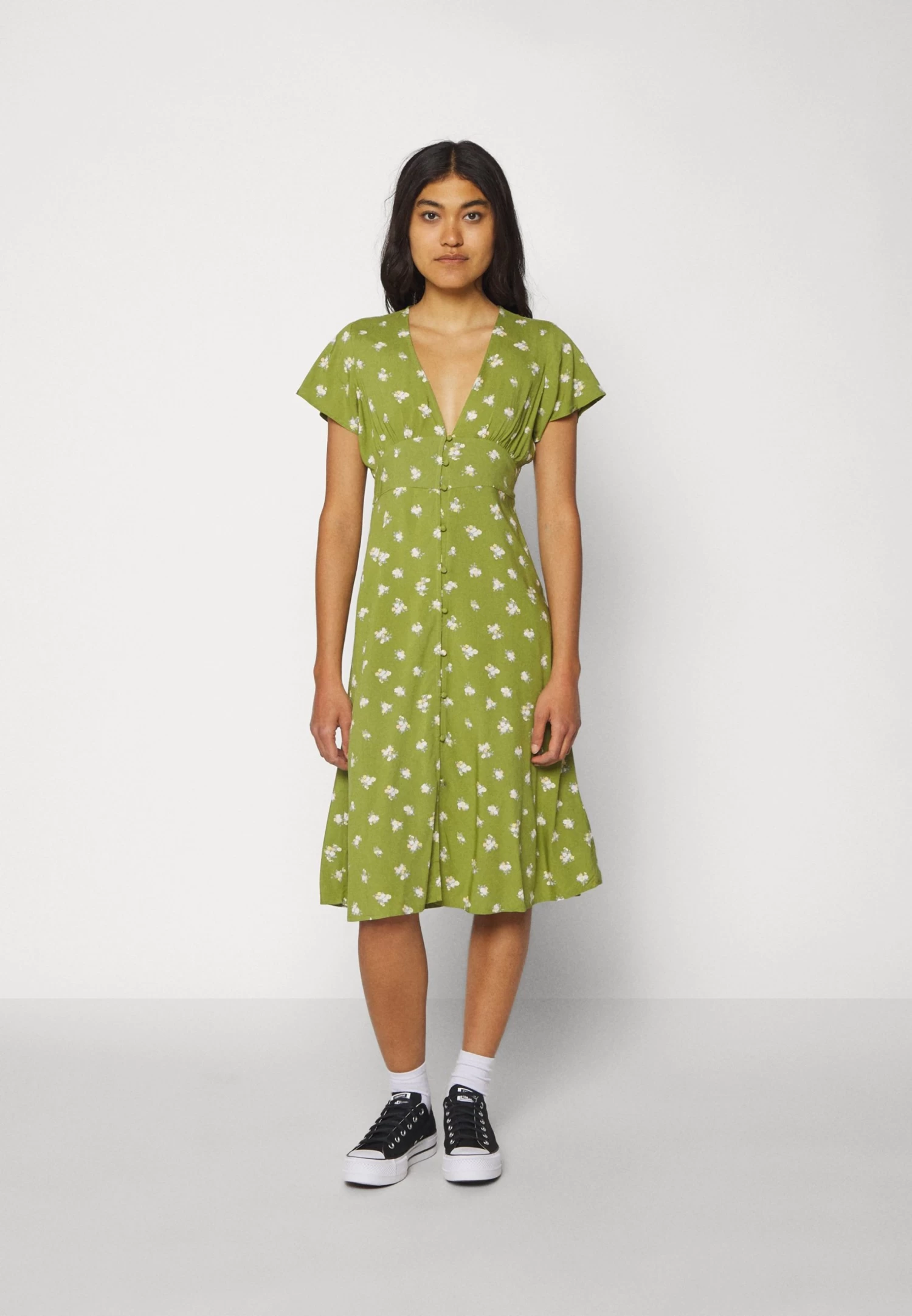 Billabong Pretty - Robe De Jour - Green – Image 3