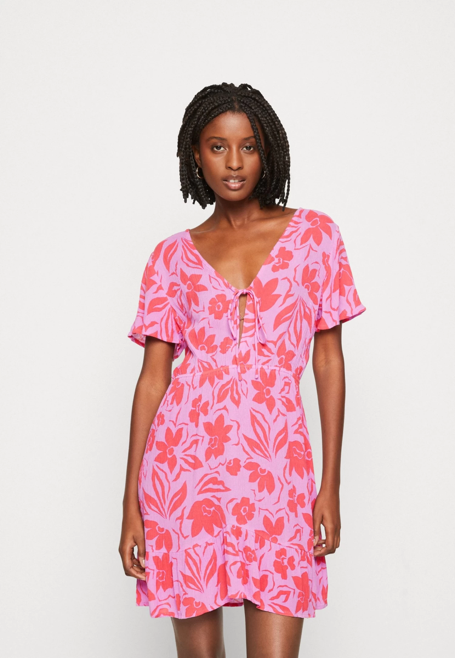 Billabong Day Trippin - Robe De Jour - Bright Orchid