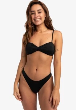 Billabong Sol Searcher Drapped - Haut De Bikini - Black Pebble